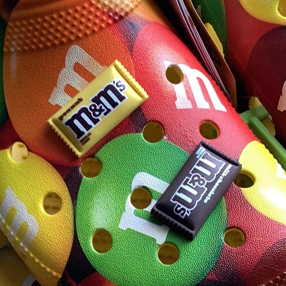Crocs Limited Edition M and M’s Crocs - Size 8 - Picture 2 of 7